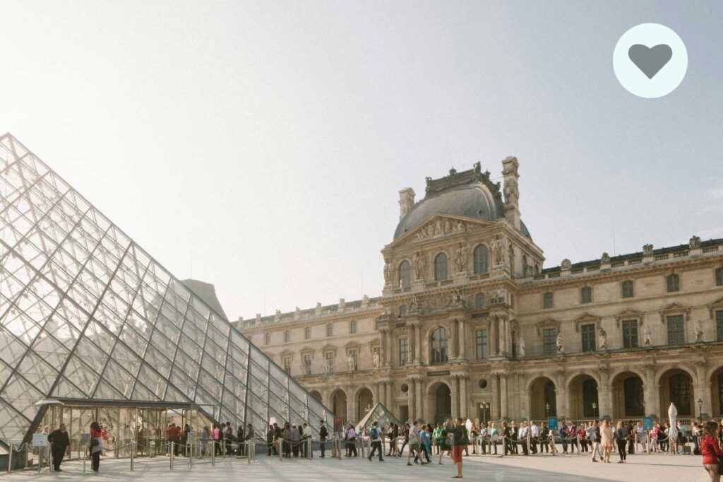 Fotografía del Louvre